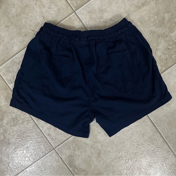Women’s Market & Spruce Navy Blue Casual Shorts size L - Picture 2 of 6
